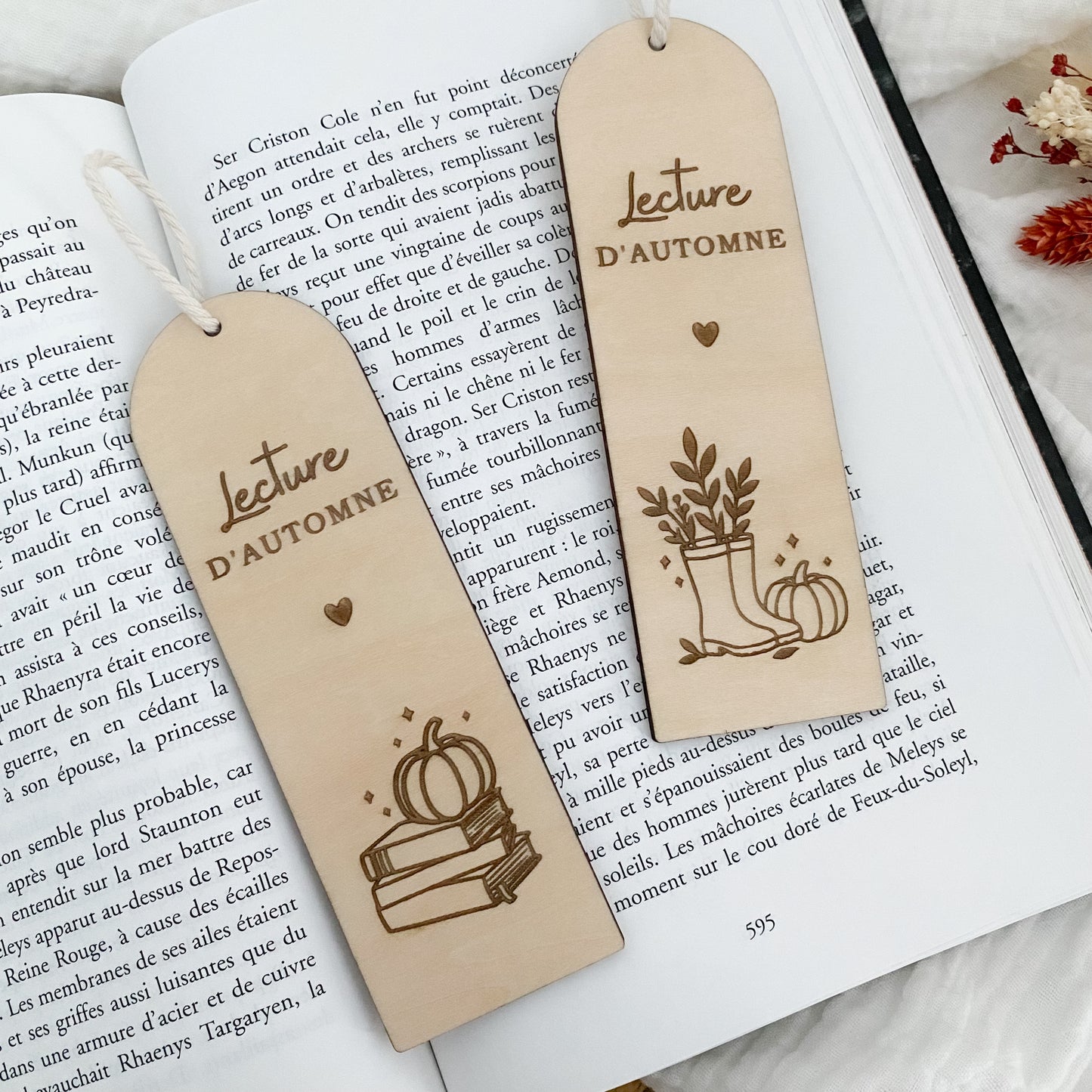 Marque-page « Lecture d’Automne »