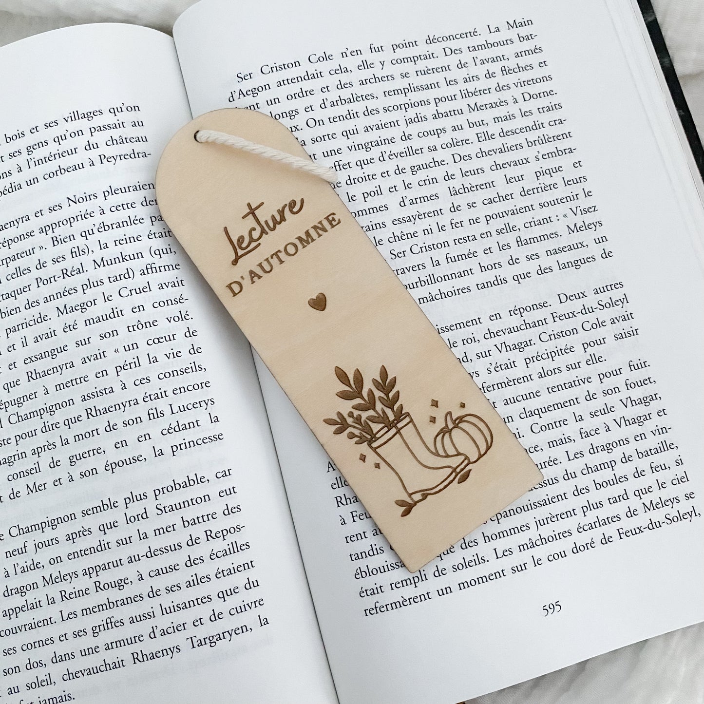 Marque-page « Lecture d’Automne »