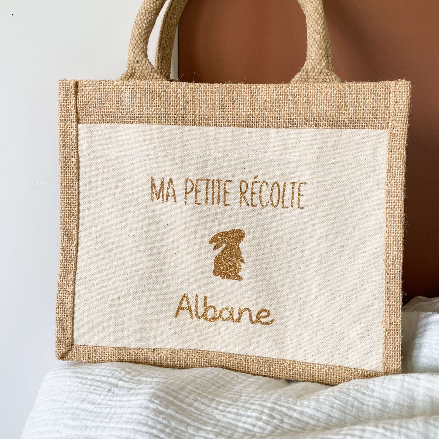 Sac cabas personnalisé Pâques