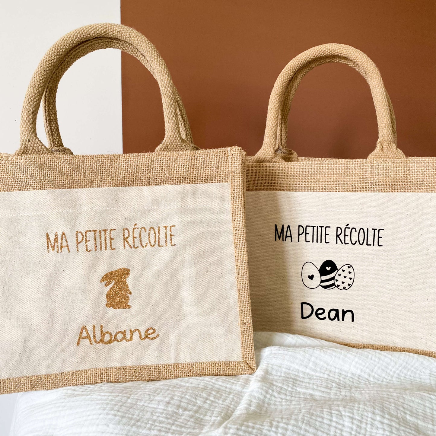 Sac cabas personnalisé Pâques