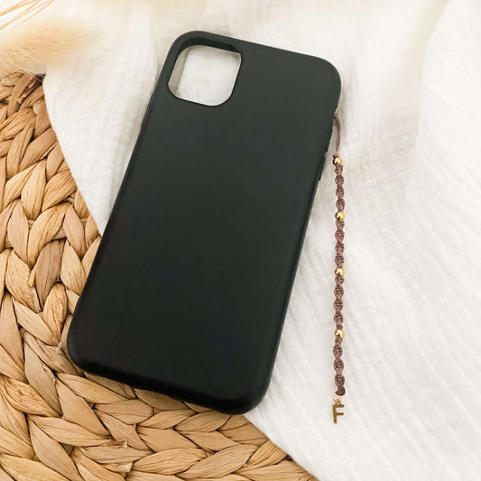 Bijou de téléphone en macramé