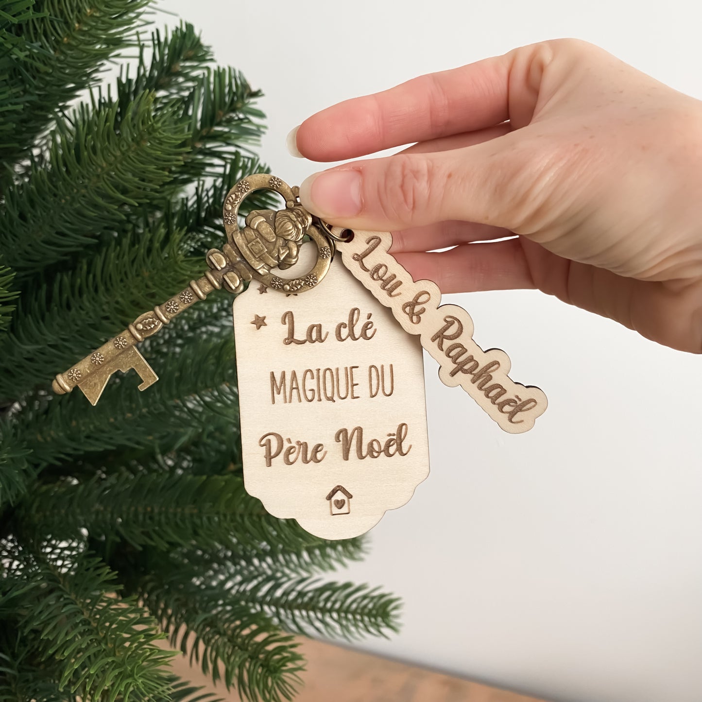 Clé Magique du Père Noël personnalisée