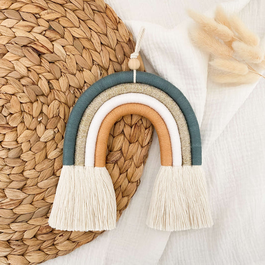 Arc-en-ciel en macramé personnalisé