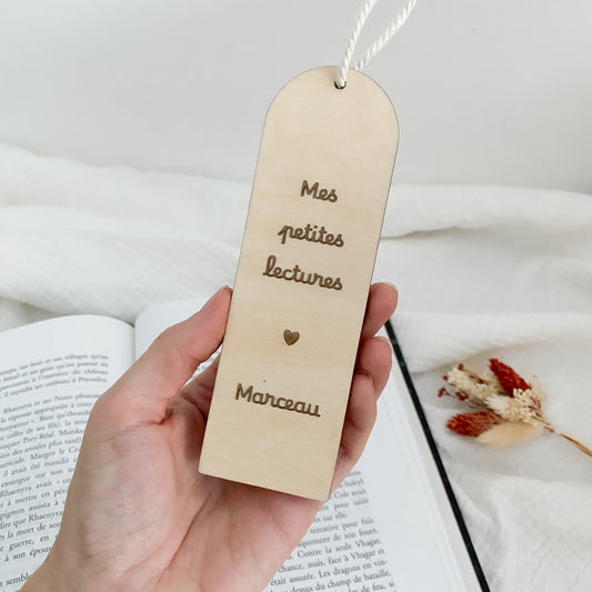 Marque-page personnalisé « Mes petites lectures »