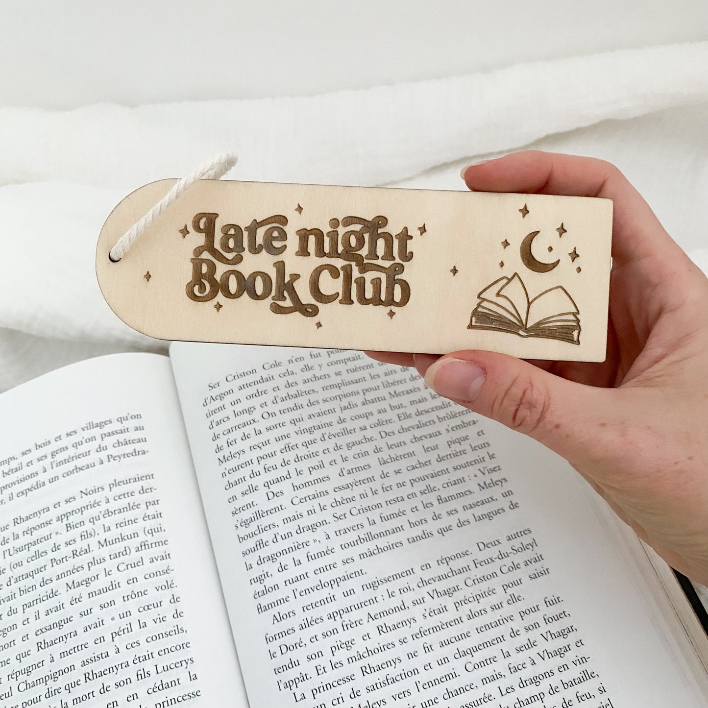 Marque-page « Late night Book club »