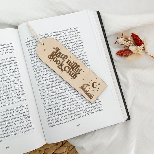 Marque-page « Late night Book club »