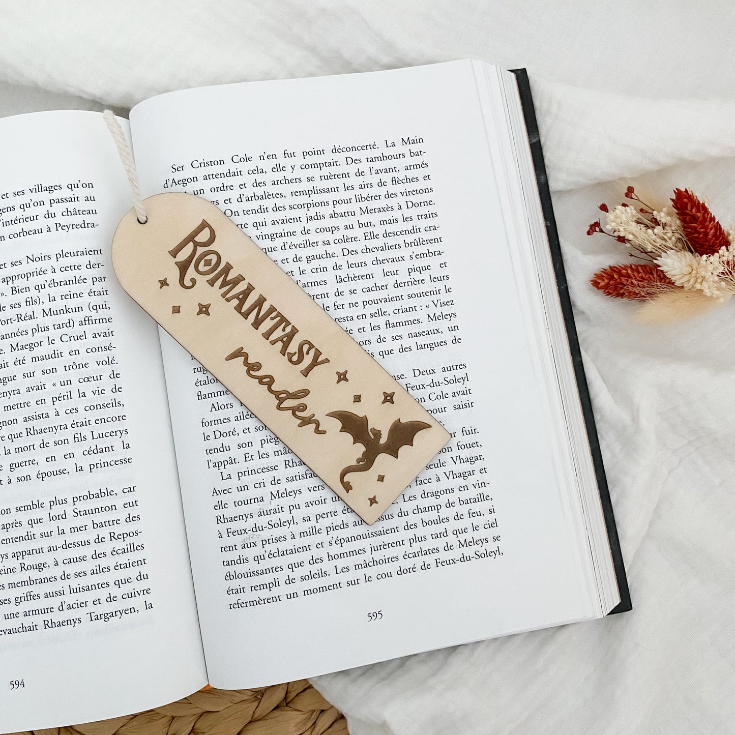 Marque-page « Romantasy reader »