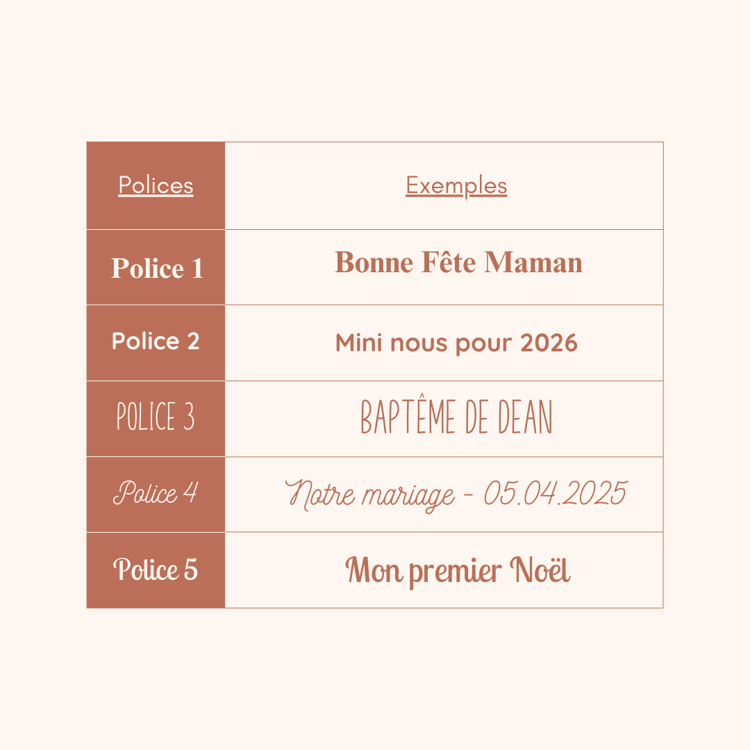 Règle en bois personnalisée
